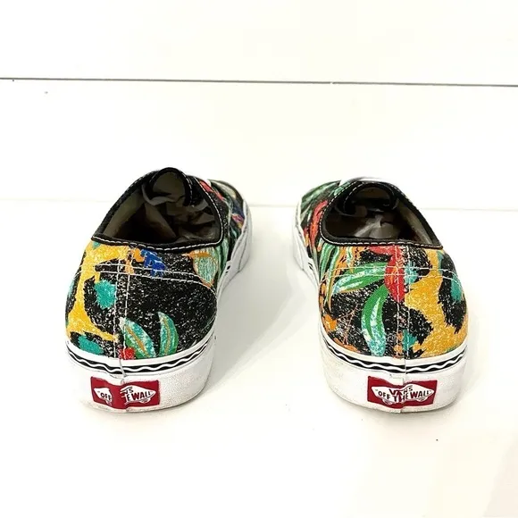 Van’s x Crayola Authentic Van Doren AOP Graphic Print Skate Shoe Womens Size 9.5