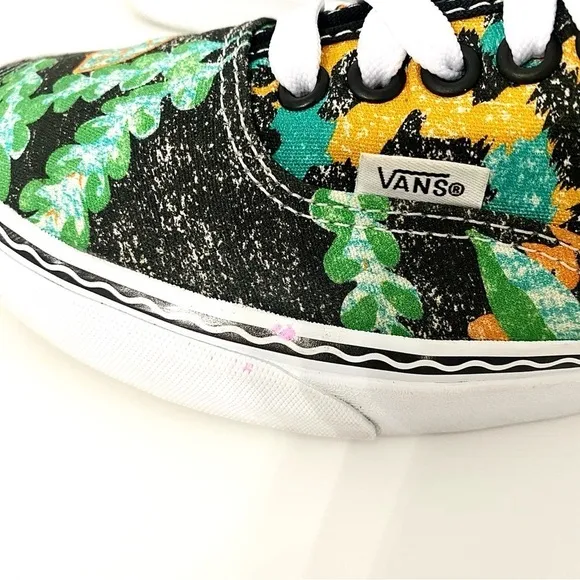 Van’s x Crayola Authentic Van Doren AOP Graphic Print Skate Shoe Womens Size 9.5