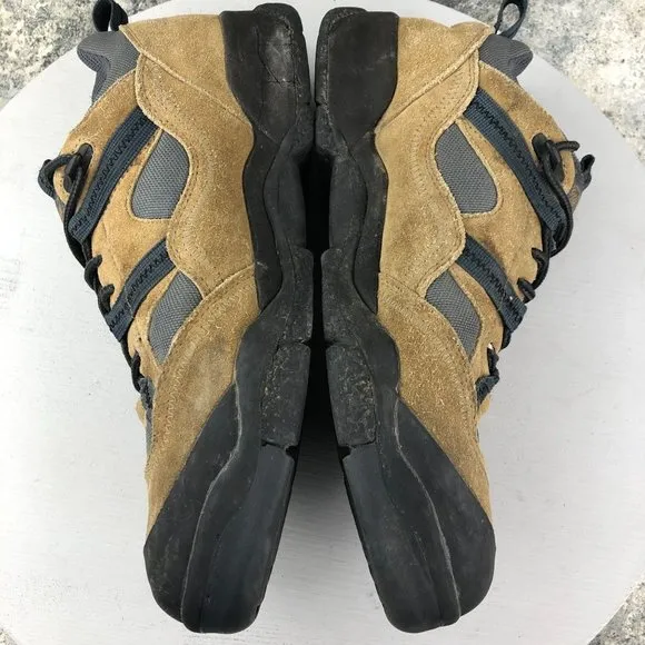 Vasque Men's Size 11.5 Brown Leather Lace-Up Trail Shoes Hiking Sneakers