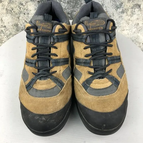 Vasque Men's Size 11.5 Brown Leather Lace-Up Trail Shoes Hiking Sneakers