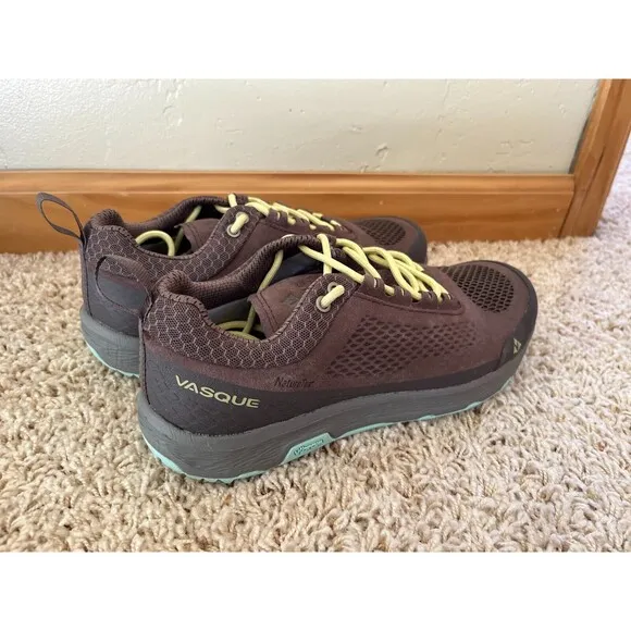 Vasque‎ Shoes Womens 9M Breeze LT NTX Hiking Sneakers Lace Up 7497 Teal/Brown