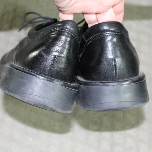 Venturini for Men Size 10M Chivas Black Lace Up Dress Loafers