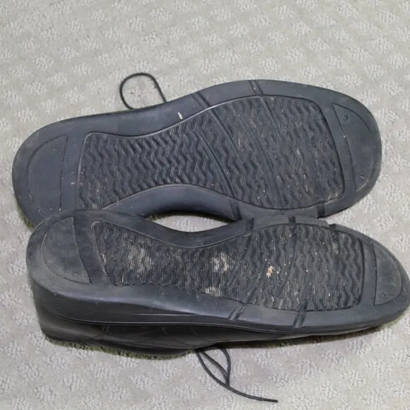Venturini for Men Size 10M Chivas Black Lace Up Dress Loafers