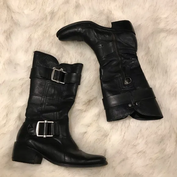 Vera Wang Lavender Chantel Biker Boot