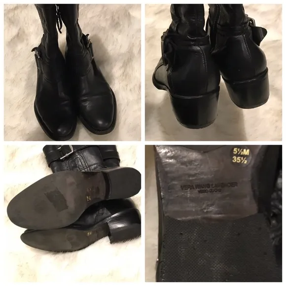 Vera Wang Lavender Chantel Biker Boot