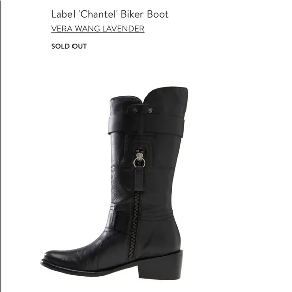 Vera Wang Lavender Chantel Biker Boot