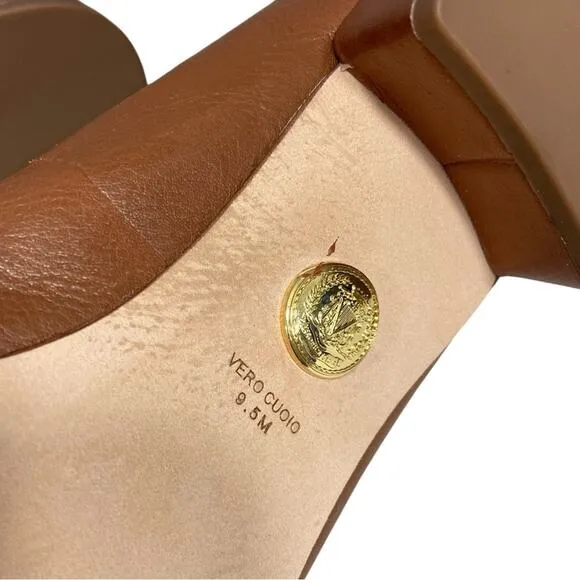 Veronica Beard $375 Cecile Leather Ballet Pumps Shoes 9.5 M