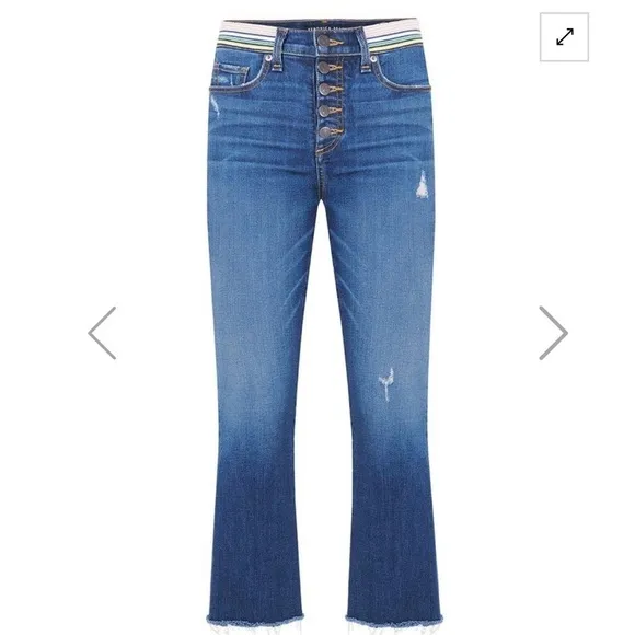 Veronica Beard Carolyn High Rise Baby Boot Jeans