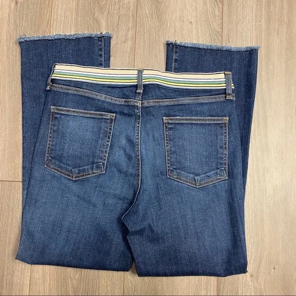 Veronica Beard Carolyn High Rise Baby Boot Jeans