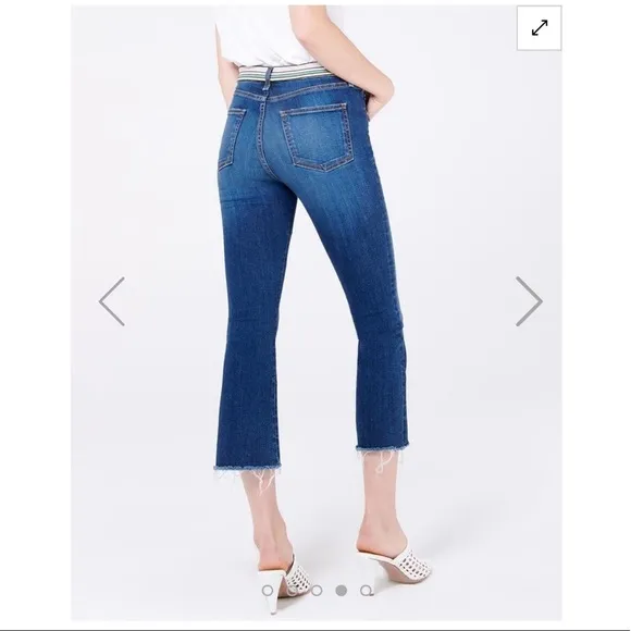 Veronica Beard Carolyn High Rise Baby Boot Jeans