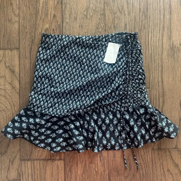 Veronica Beard Violet Skirt - Black Multi