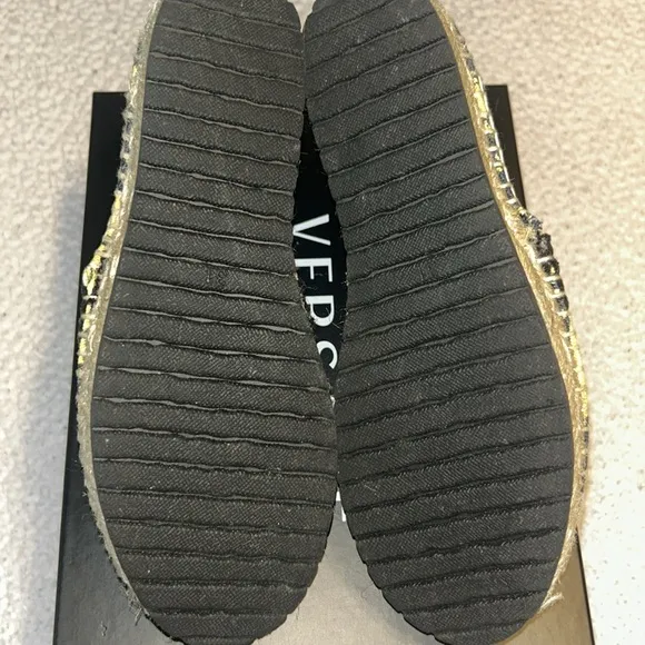 Versace kids Black and Yellow Espadrilles size 13