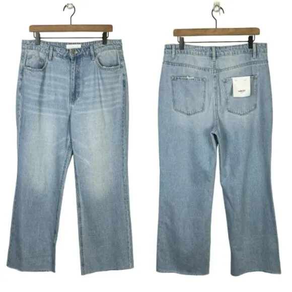 Vervet | NWT Salt Flats 90's Vintage High Rise Ankle Straight Denim Jeans