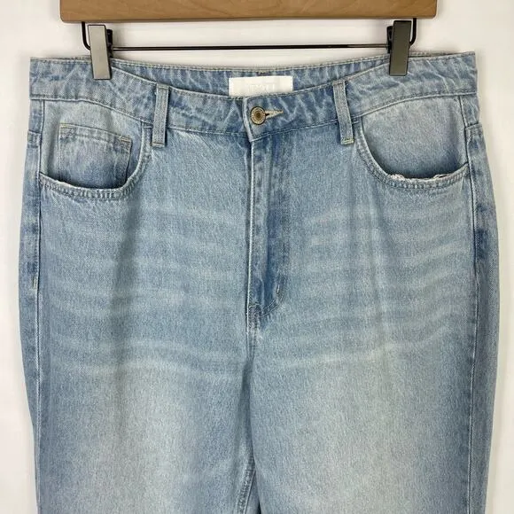 Vervet | NWT Salt Flats 90's Vintage High Rise Ankle Straight Denim Jeans