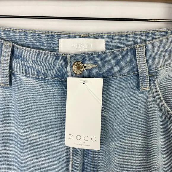 Vervet | NWT Salt Flats 90's Vintage High Rise Ankle Straight Denim Jeans