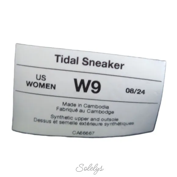 Vessi Tidal Warm White Waterproof Dyma-Tex  Vegan Lace Up Sneaker Womens 9
