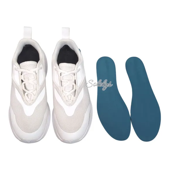 Vessi Tidal Warm White Waterproof Dyma-Tex  Vegan Lace Up Sneaker Womens 9