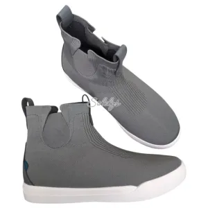 Vessi Weekend Chelsea Concrete Grey White Waterproof Dyma-Tex Knit Boot Mens 10