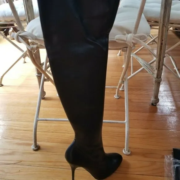 Victoria's Secret Colin Stuart thigh high boots 7