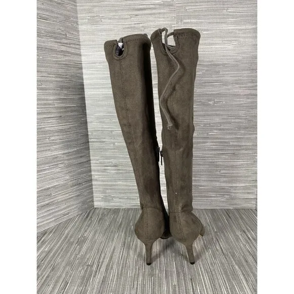Vince Camuto Womens Ashlina Stretch Knee High Boots Shoes Size 5.5M‎