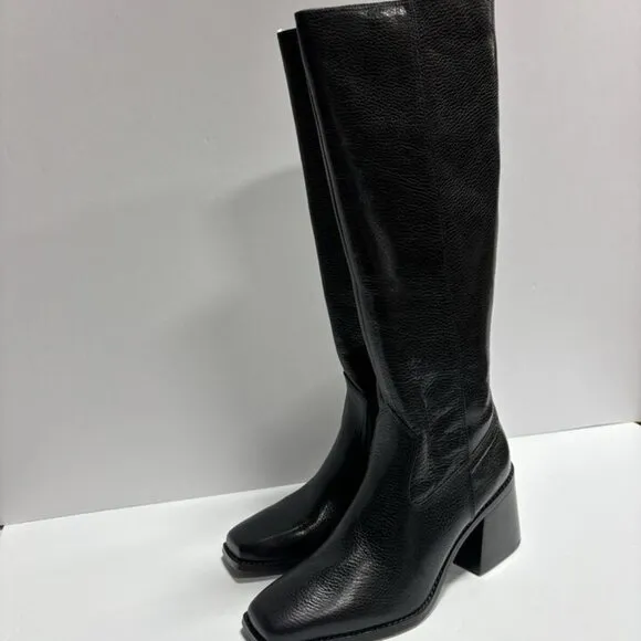 Vince Camuto Women’s Sangeti, Black Knee High Boots, Size 9 M