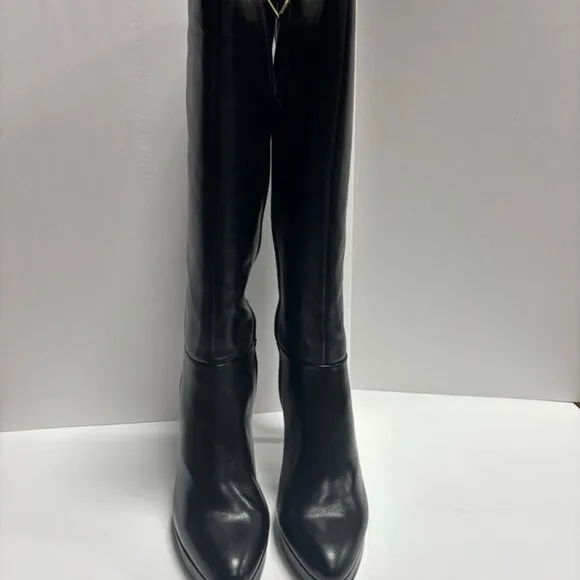 Vince Camuto Women’s Valeria, Black High Heel Boots, Size 10M, Wide Calf