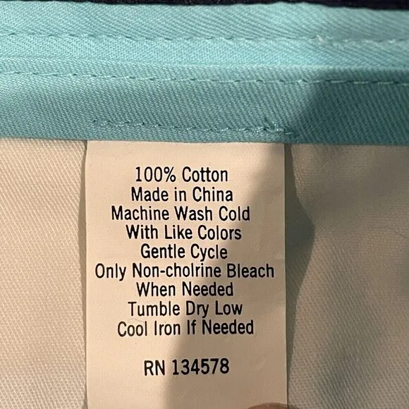 Vineyard Vines Club Shorts Mens Size 33 Classic Fit Flats Blue 9&quot; BRAND NEW