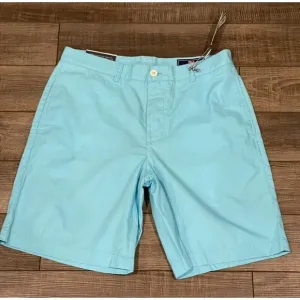 Vineyard Vines Club Shorts Mens Size 33 Classic Fit Flats Blue 9&quot; BRAND NEW