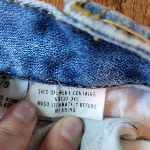 Vintage 90s AJ's Jeanswear High Rise Straight Leg Cargo Denim Jeans