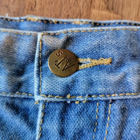 Vintage 90s AJ's Jeanswear High Rise Straight Leg Cargo Denim Jeans
