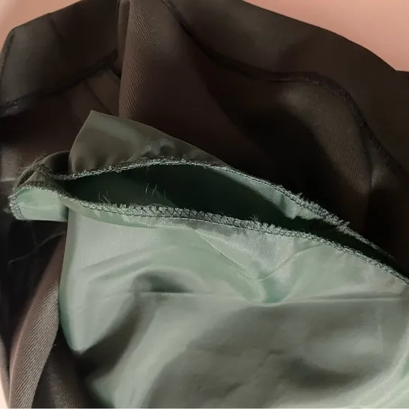Vintage Patriot by Weintraub Bros. Dark Green A-Line Midi Skirt