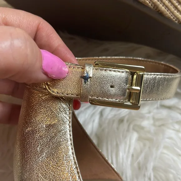 VIONIC Marina Ankle Strap Wedge Sandals