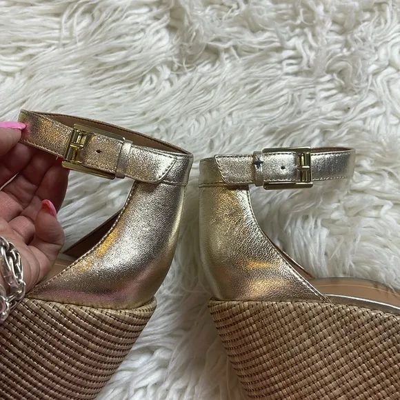 VIONIC Marina Ankle Strap Wedge Sandals