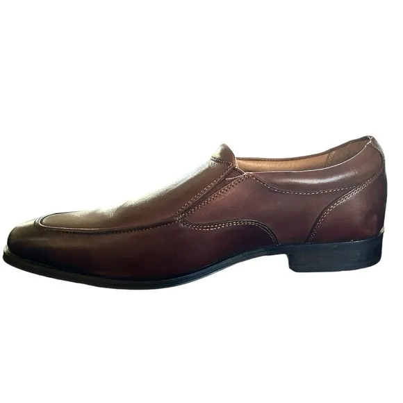 Vionic Spruce Sullivan Leather Loafers Slip-on Dress Shoes Men’s Size 11 EC