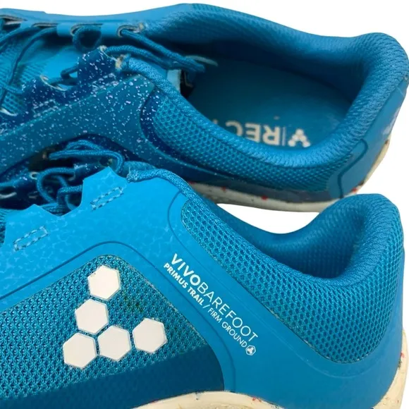 Vivobarefoot Womens Trainers Primus Trail II FG Lace-Up Textile Synthetic Size 9
