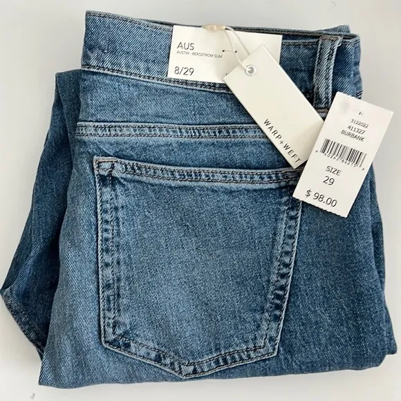 Warp   Weft AUS Slim Burbank Jeans