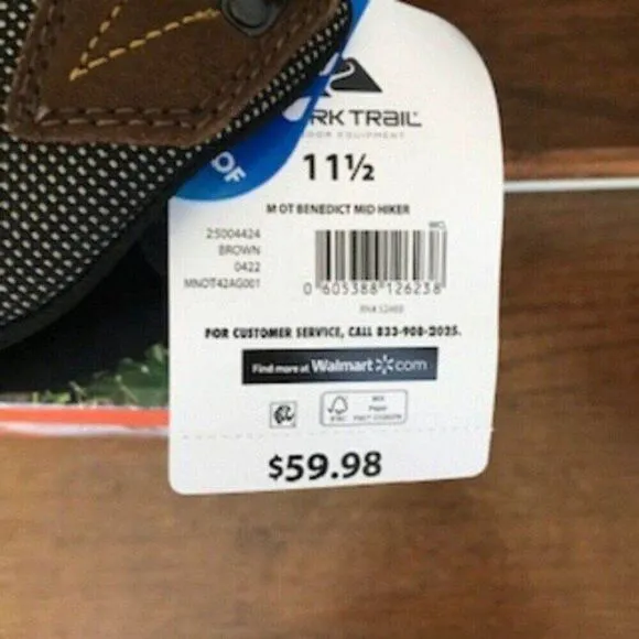 Waterproof Hiker Boots . Size: 11.5 &amp; Casual Fashion Sneakers . Size: 11.5