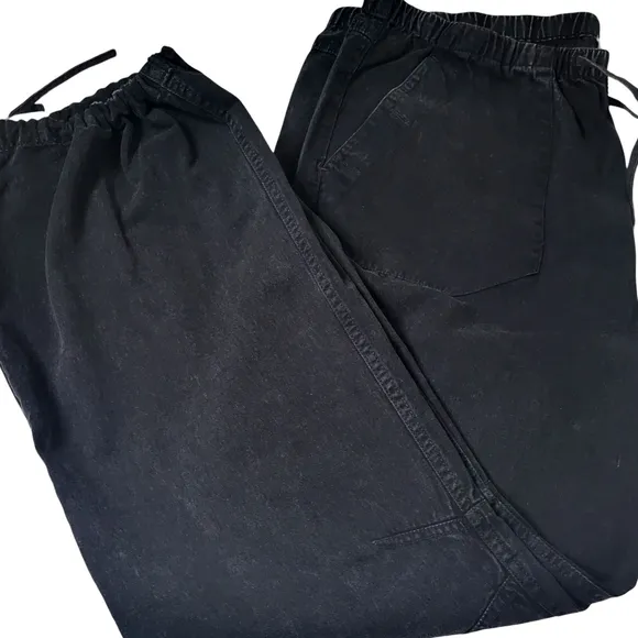 We the Free Black Womens Boho-chic Low-rise Jeans Size XL