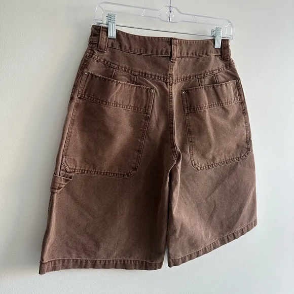 We The Free Extreme Measures Barrel Shorts Brown NWOT