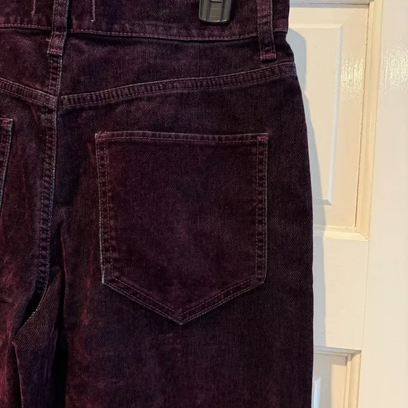 We The Free First Class Relaxed Flock Jeans Wine Tasting Purple Size 26