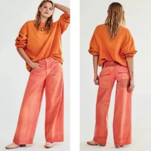 We The Free Waterfalls Baggy Wide Leg size Size 26 S