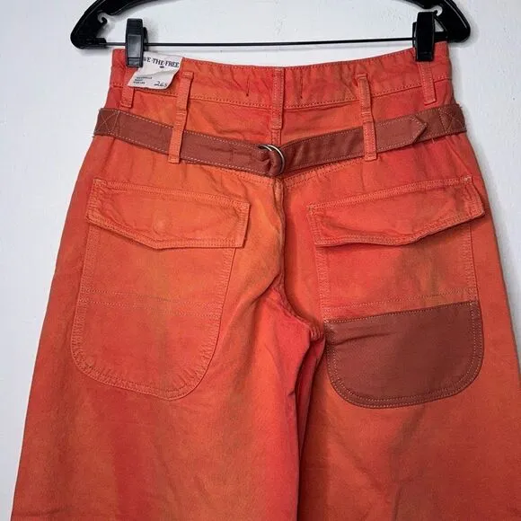 We The Free Waterfalls Baggy Wide Leg size Size 26 S