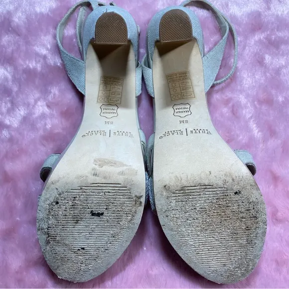 WhiteHouse BlackMarket Ankle Strap Sandals