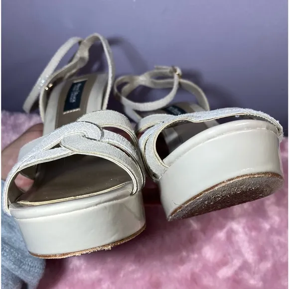 WhiteHouse BlackMarket Ankle Strap Sandals