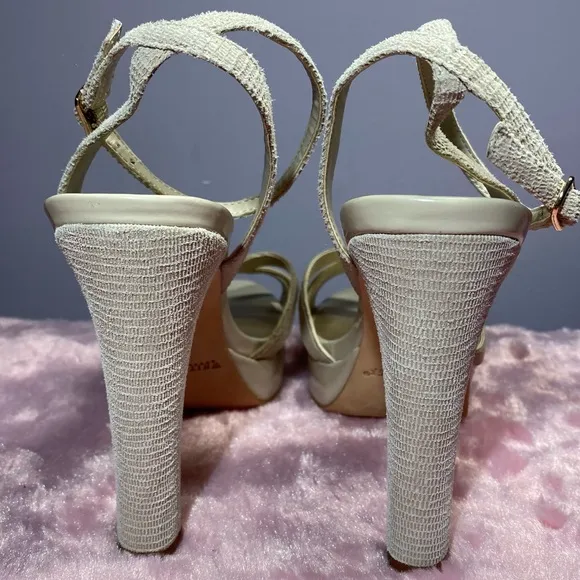 WhiteHouse BlackMarket Ankle Strap Sandals