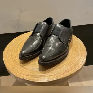WM Brunello Cucinelli C101 Nero Slip Loafers