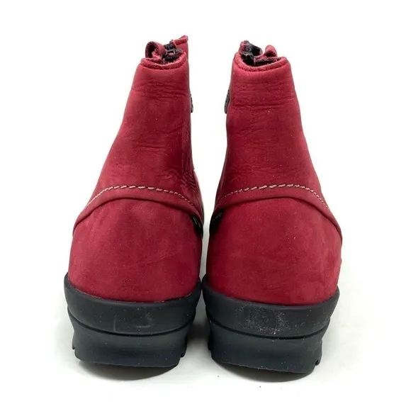 Wolky Zion Waterproof oxblood Nepal Oiled Leather boots