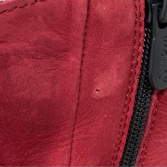 Wolky Zion Waterproof oxblood Nepal Oiled Leather boots