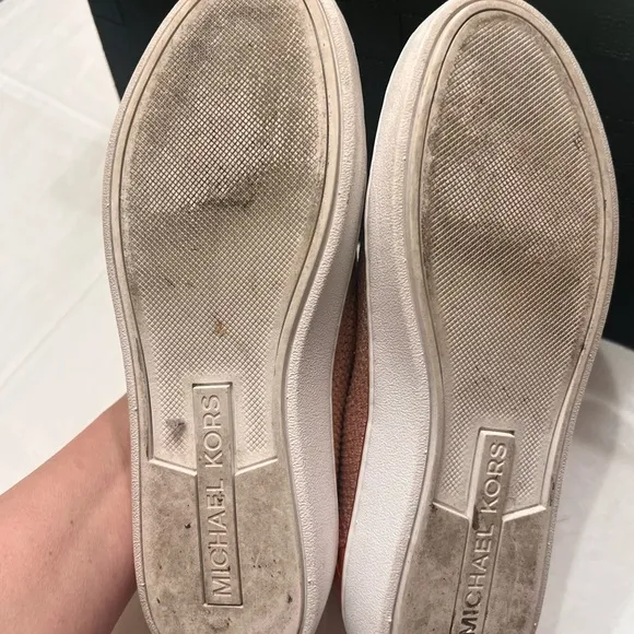 Woman’s Michael Kors slip on shoes