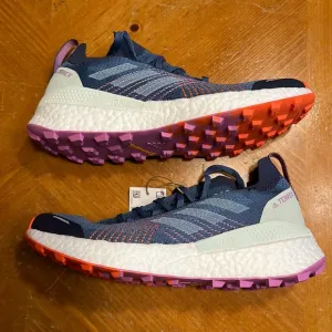Women Adidas Terrex Two Ultra Boost Primeblue Trail Running Sneakers GX2251 Sz 7